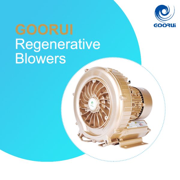 Single Stage Regenerative BlowersGOORUI Side Channel Blower